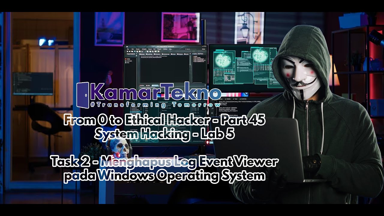 Kamartekno - Cyber Security Part 45 - Menghapus Audit Log dengan Berbagai Utility