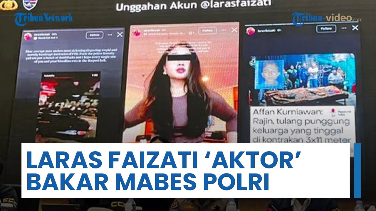 Sosok Laras Faizati, Dipecat & Jadi Tersangka dengan Pasal Berlapis atas ‘Ajakan’ Bakar Mabes Polri