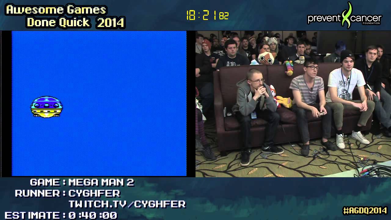 Mega Man 2 [NES] :: SPEED RUN (0:30:05) by cyghfer #AGDQ 2014