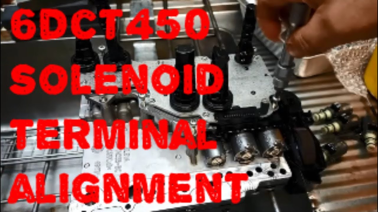 6DCT450 MPS6 Mechatronic Plate Align with Solenoid Terminals & Refit Valve Body In Car How To Do DIY