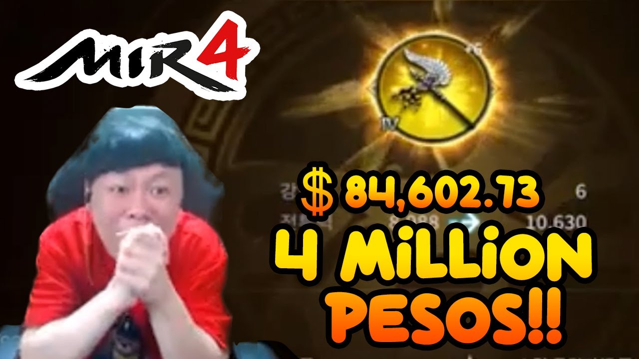 Crafting Tier IV Legendary Weapon  I Mir4 I $84, 602.73 / P4 Million Pesos!!
