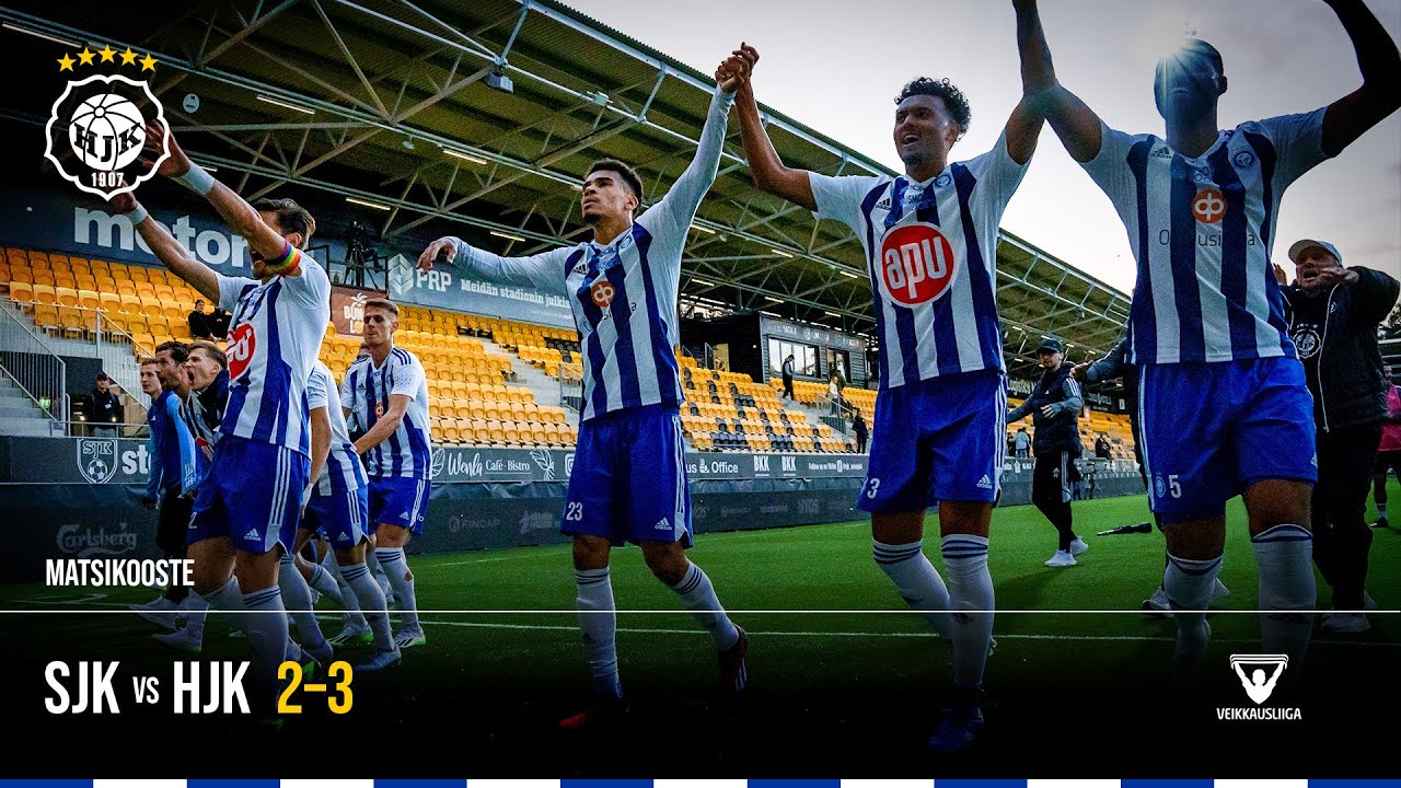 SJK vs HJK 2-3 - Veikkausliiga