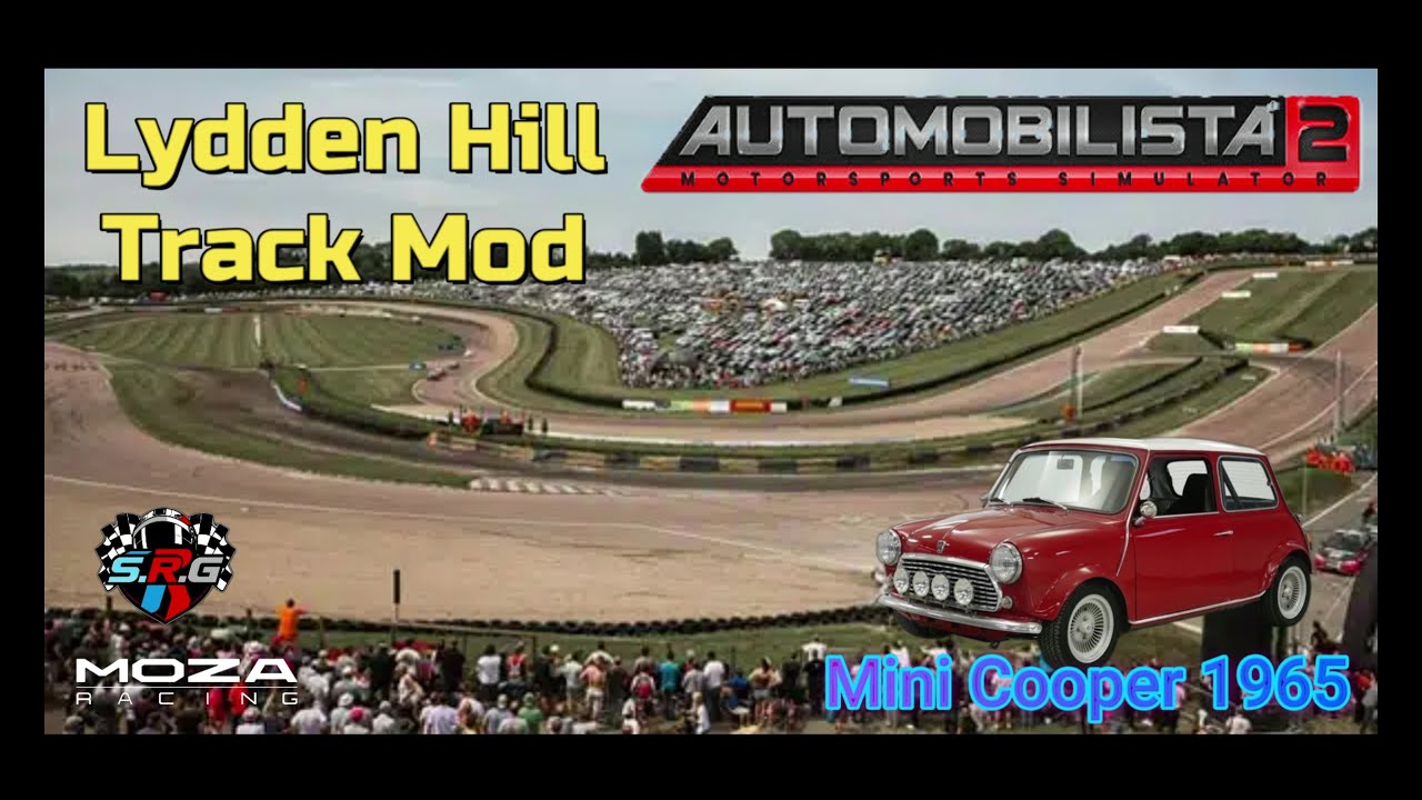 Tiny Track Tiny Car, Lydden Hill Mod Track, Mini Cooper S 1965, Automoblista 2 Mods, VR Sim Racing
