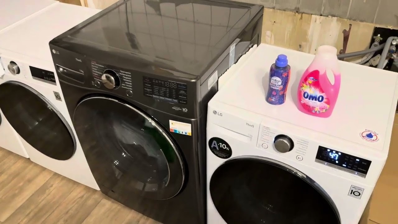LG washing machine - mixed cycle