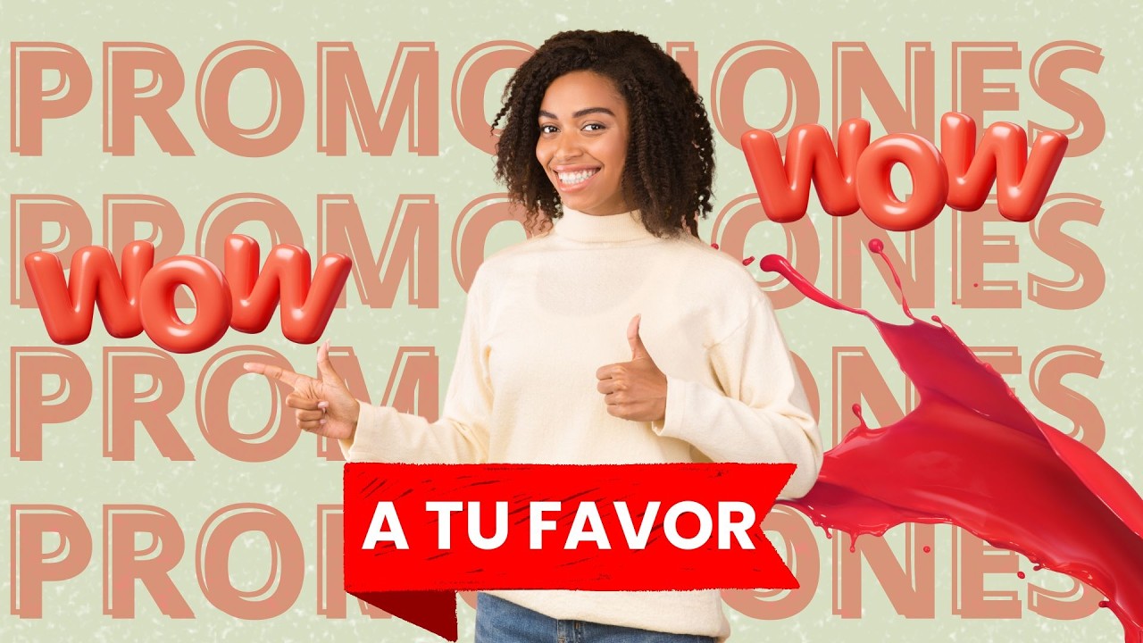 Como usar las promociones del mes a tu favor