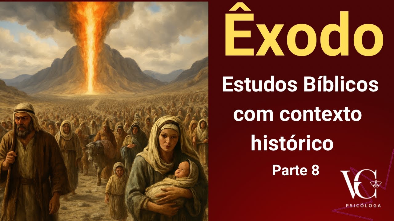 ÊXODO Com Contexto Histórico e Literal Cap 15 a 17 | @paznamenteestudosbiblicos 