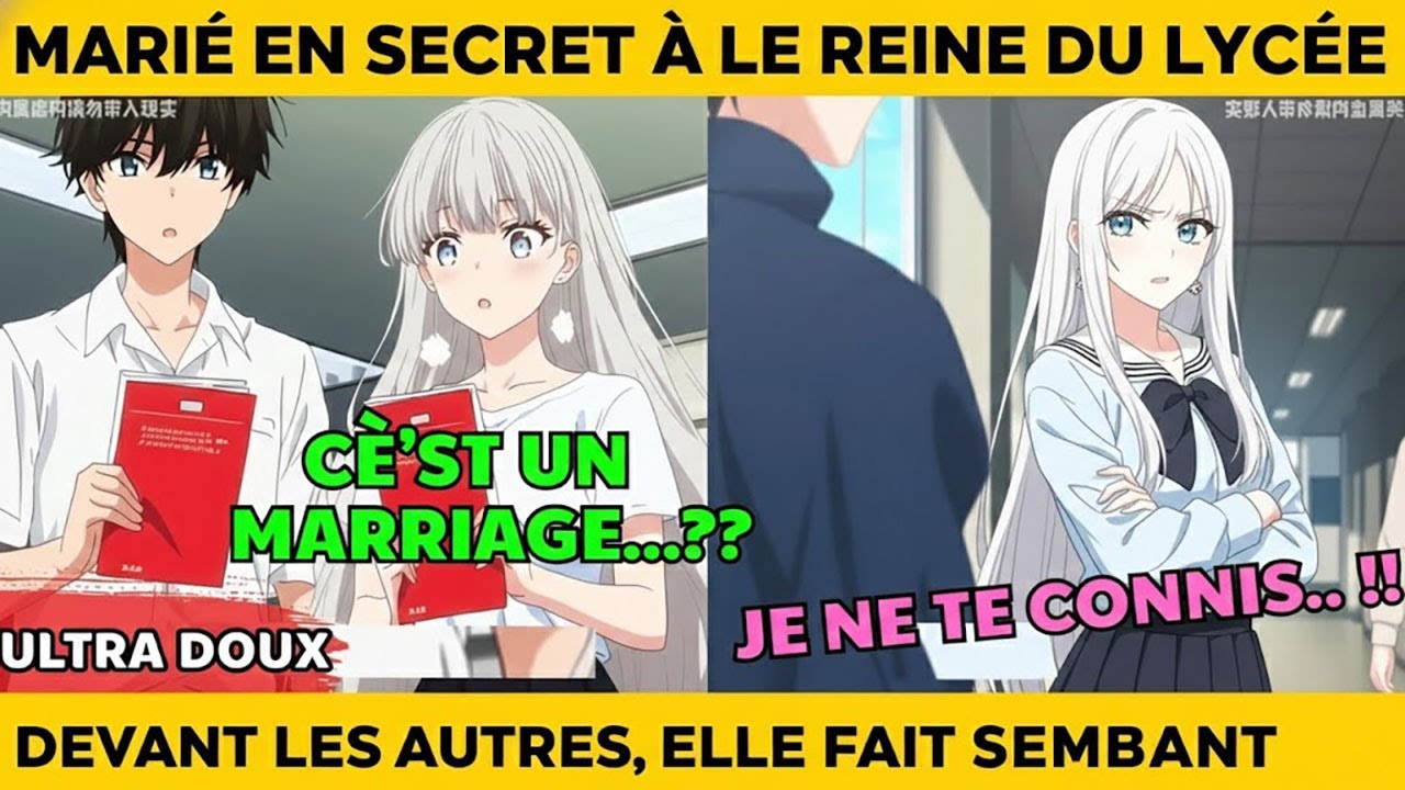 Marié en secret à la reine du lycée  elle fait semblant de ne pas me connaître !