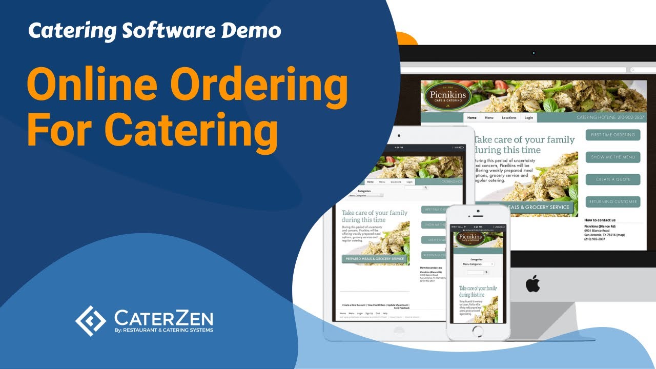 Online Ordering Software for Catering