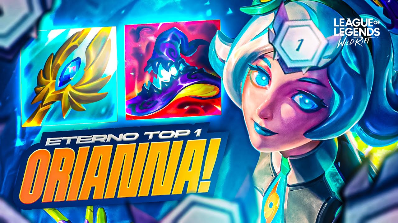 POR ISSO MINHA ORIANNA É BANIDA EM TODOS CAMPEONATOS! EX TOP 1 TRYHARD | LoL Wild Rift
