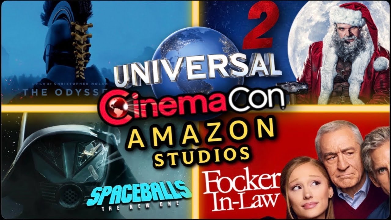 Все анонсы Universal и Amazon на CinemaCon 2026 (трейлеры и видеоматериалы)