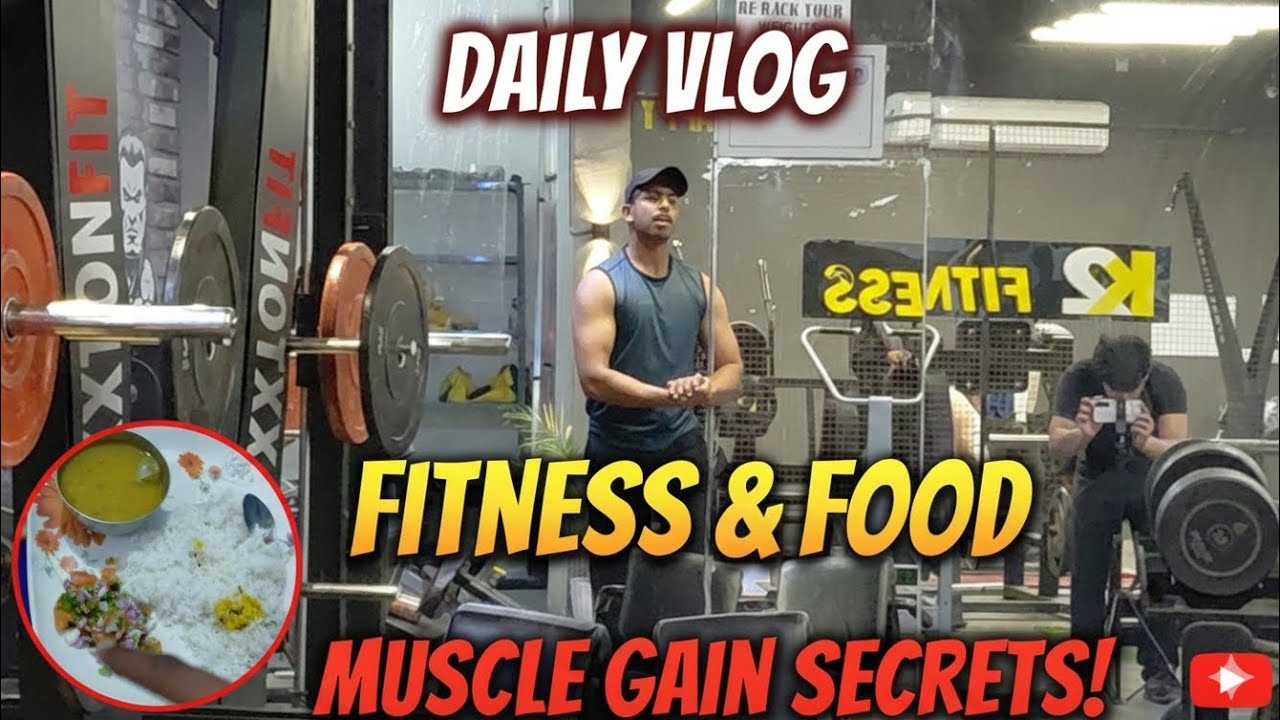 Daily vlogggg with muscle gain secretss💪💪