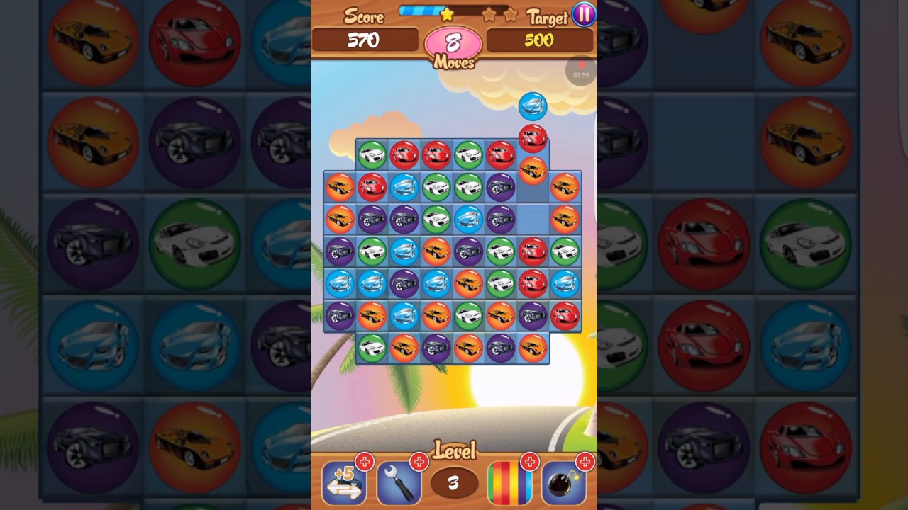 Match 3 Cars - Free Match 3 Puzzle Game