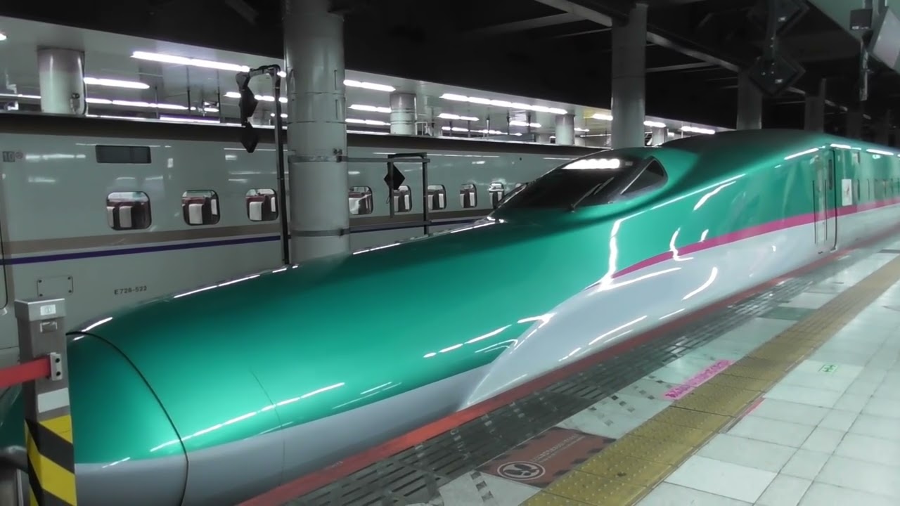 JR東日本E5系 U26編成　やまびこ201号　上野駅発車