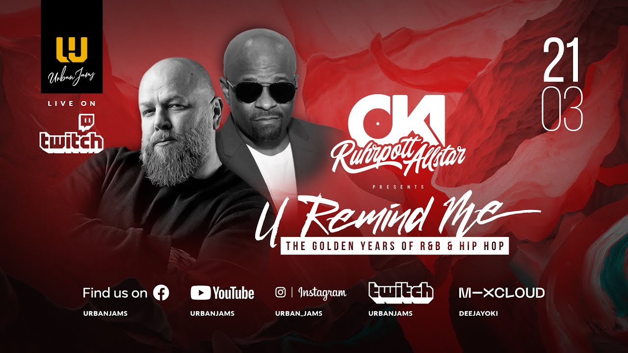 DJ OKI - U REMIND ME Solo #81 / Old School R&B & HIP HOP / Free Mixtapes For TWITCH Subscribers!