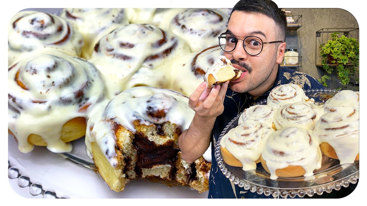 O VERDADEIRO CINNAMON ROLL | Thigas Ribeiro