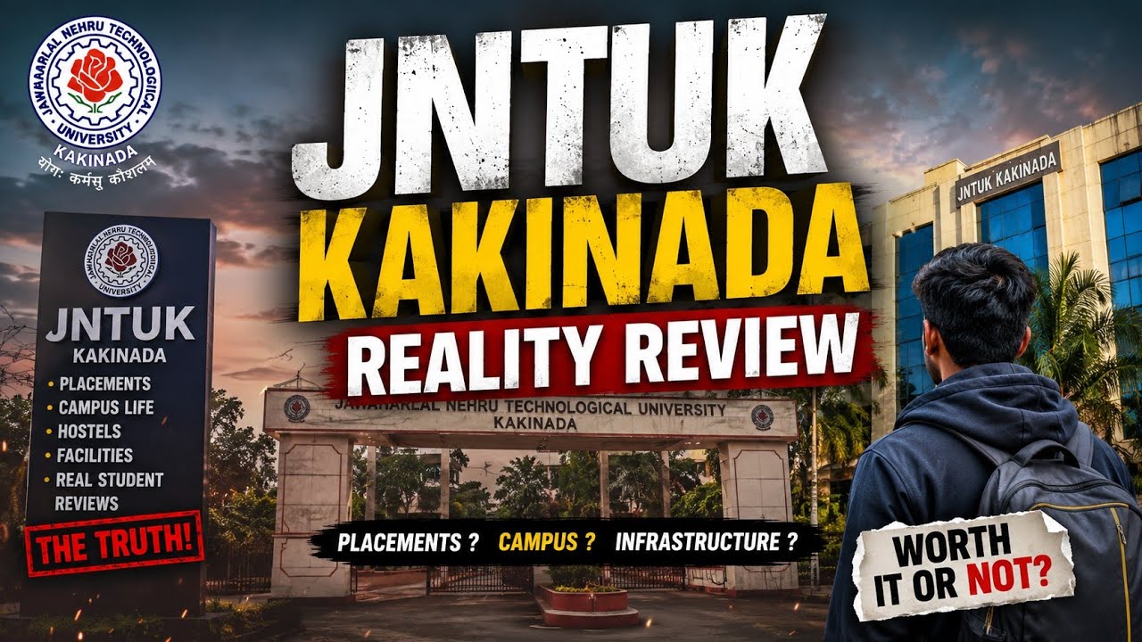 JNTUK Kakinada Reality Exposed 🤯| Engineering Students Must Watch!
