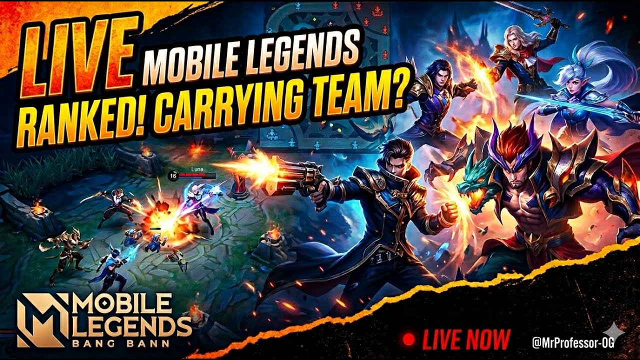 Let's play Mobile legends for the first time Thank you for 100 subscribers 🥰