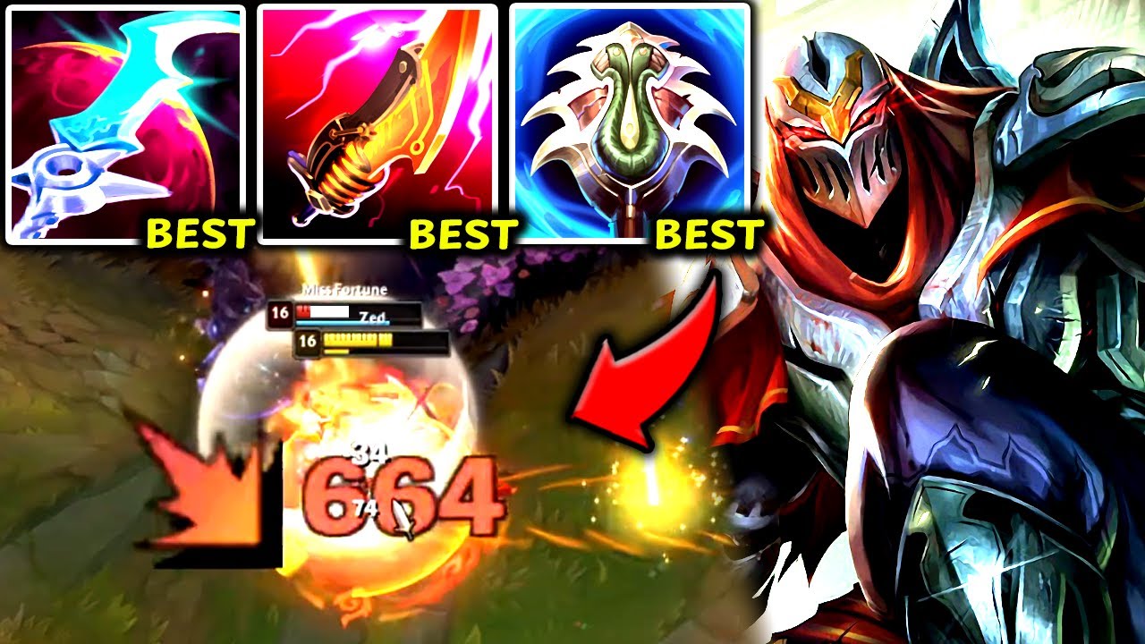 ZED TOP CLICKS ON YOU.. YOU'RE 100% DELETED! (NICE PATCH👌) - 2025 Zed TOP Gameplay Guide
