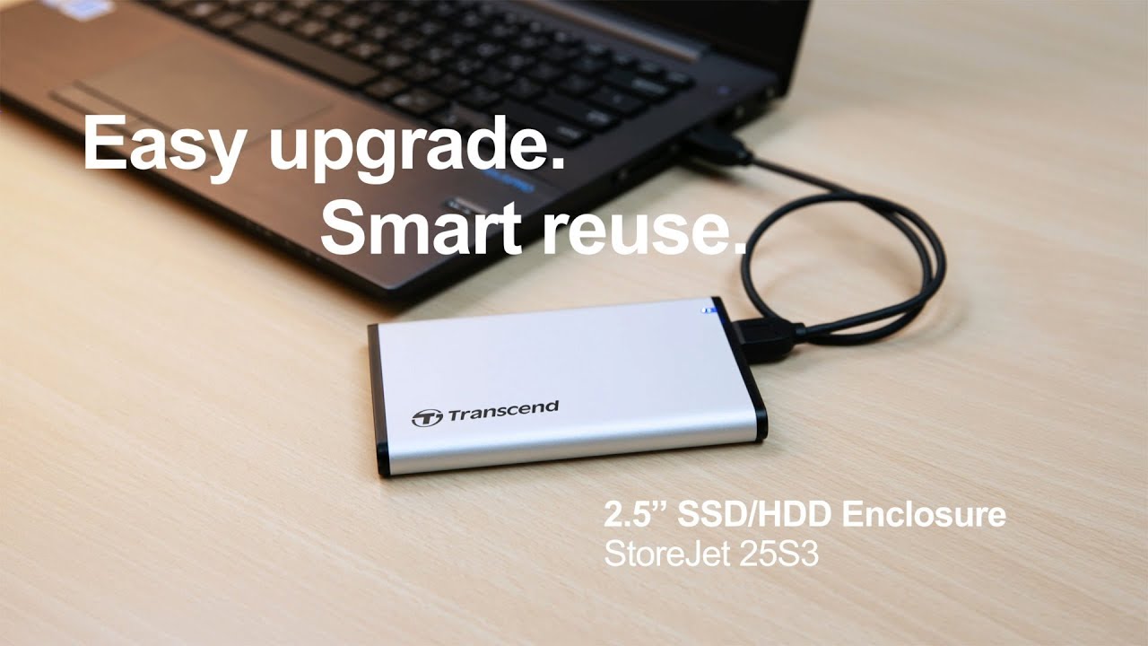 2.5&rdquo; SSD/HDD Enclosure - Easy upgrade. Smart reuse.