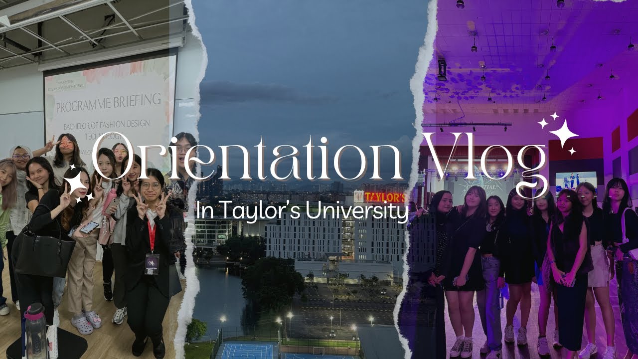Mini V.1# Orientation day as Maba di Taylors Uni!!