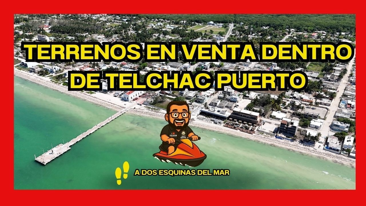 MARETA Terrenos en venta dentro Telchac Puerto