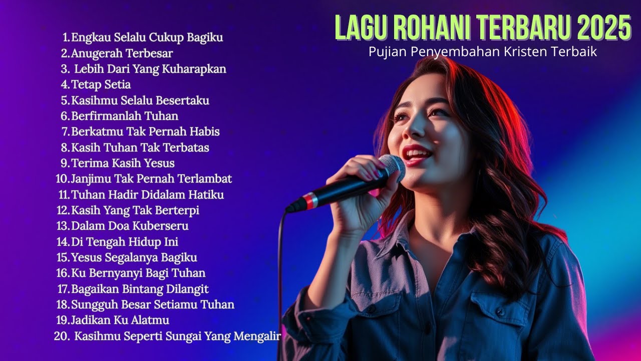 Kumpulan Lagu Rohani Terbaru 2025 || Pujian Penyembahan Kristen Terbaik dan Populer 