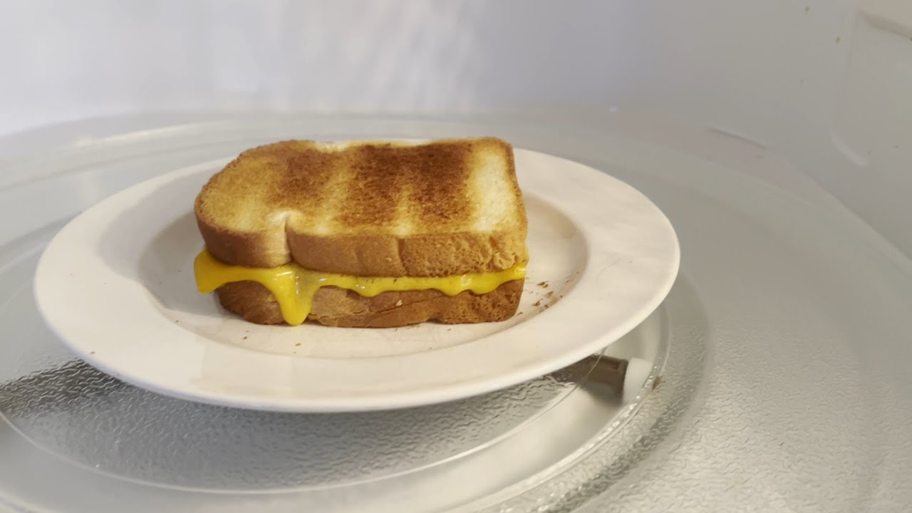 Microwave Grilled Cheese - How To Make Grilled Cheese Sandwich In The Microwave!