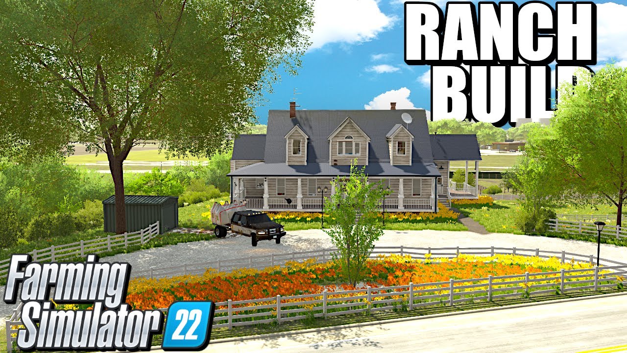 СТРОИТЕЛЬСТВО НОВОГО КОННОГО РАНЧО В ЭЛМКРИКЕ | Roleplay Server | Farming Simulator 22