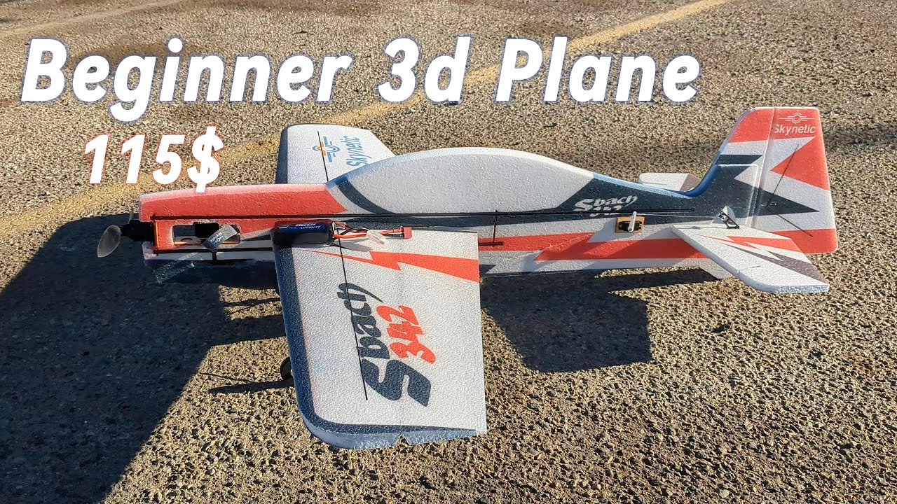 Beginner 3d RC Plane Skynetic Sbach 342 900mm