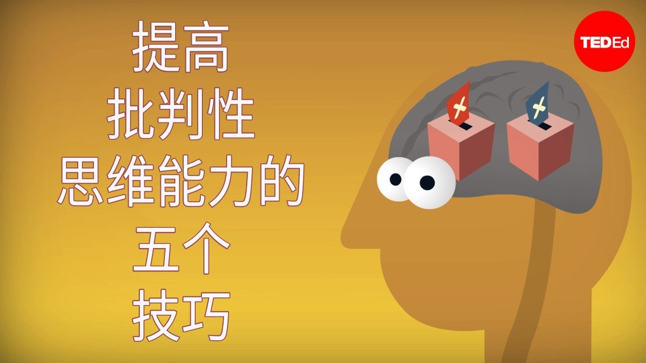 提高批判性思维能力的五个技巧 - Samantha Agoos