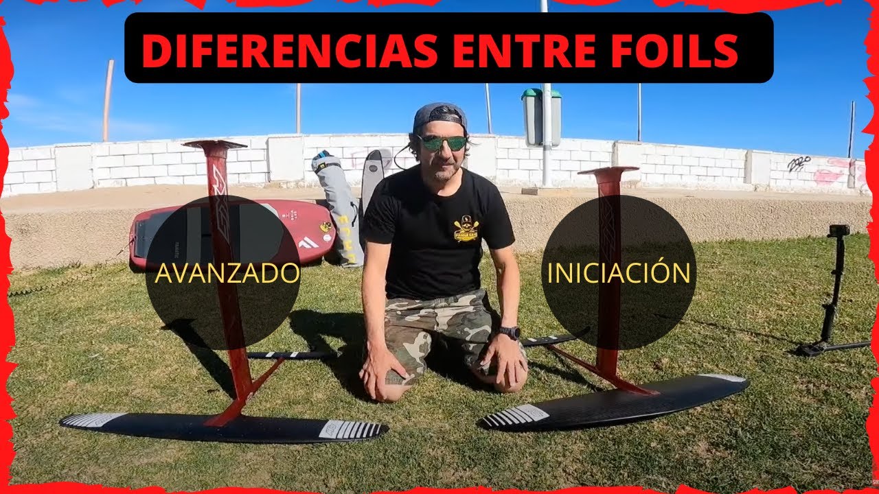 Diferencias Foil iniciación y Foil intermedio. WINGFOIL