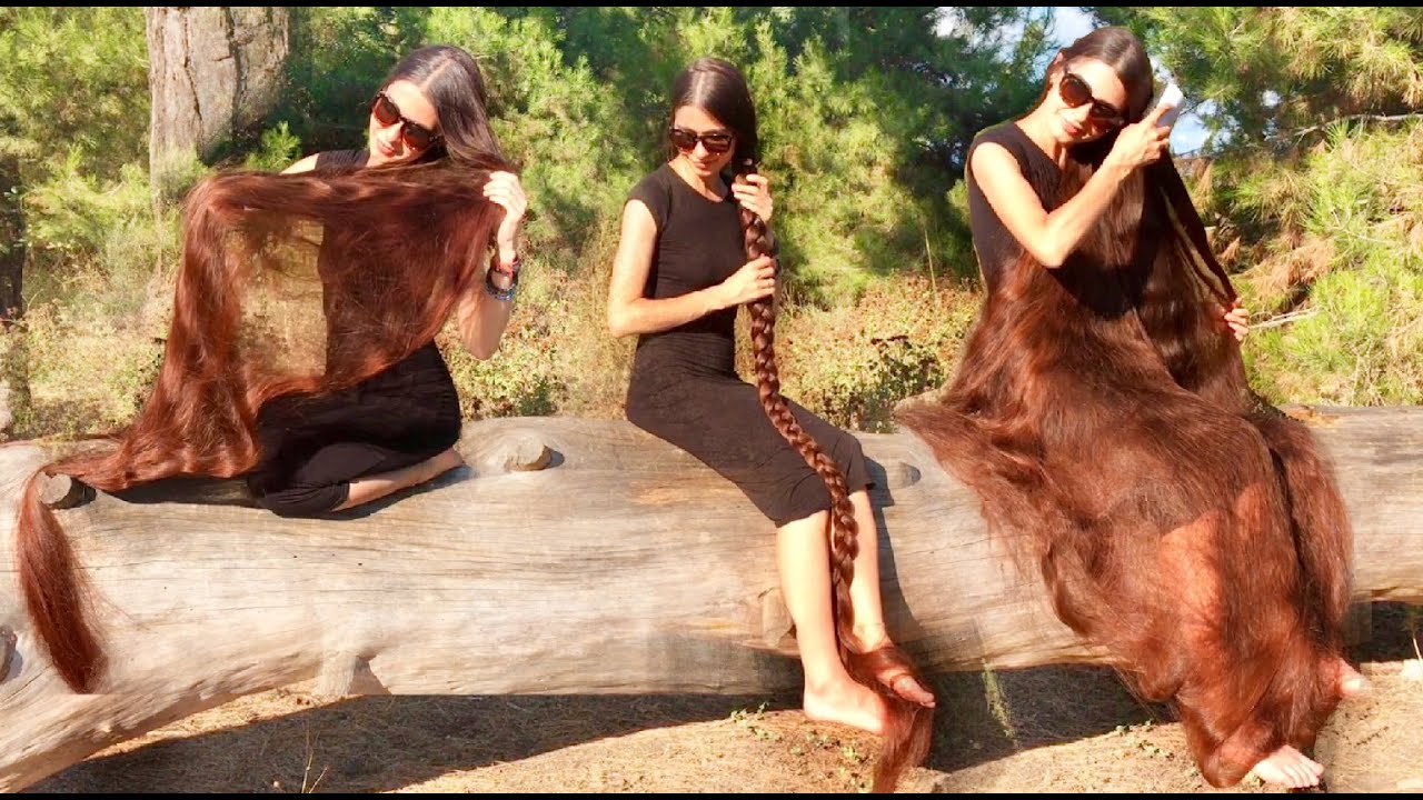 The longest hair on Youtube (preview) -  Самые длинные волосы на YouTube (preview)