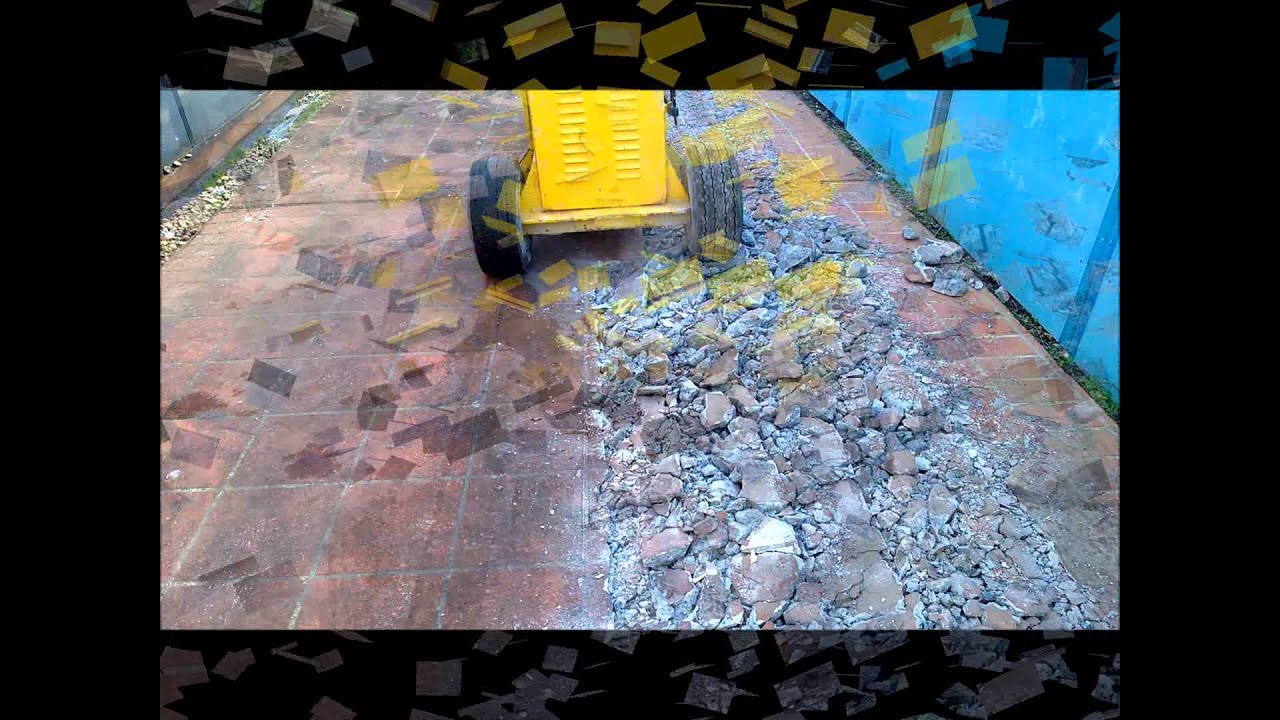 Slab Busters concrete breaker