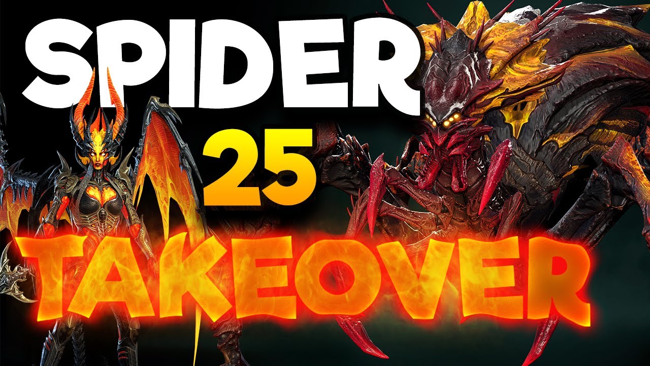 SPIDER 25 - SICIA IS AN ENDGAME SPIDER POWERHOUSE | RAID SHADOW LEGENDS