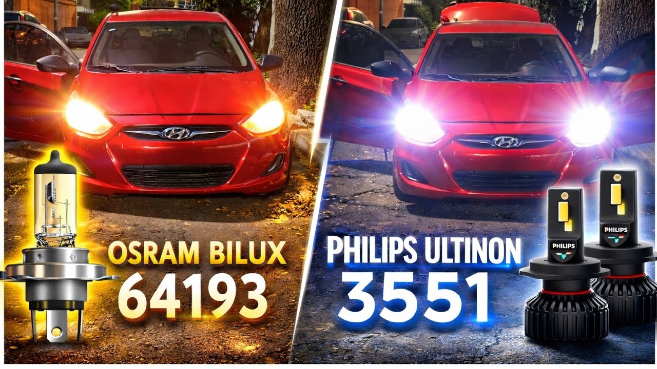 PHILIPS Ultinon Rally 3551 — светодиодные и галогенные фары