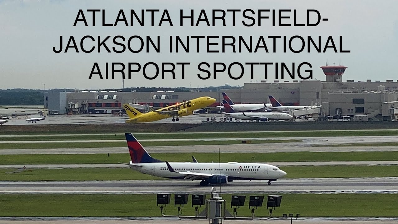 Atlanta Hartsfield- Jackson International Airport (ATL) Afternoon and Evening Plane Spotting