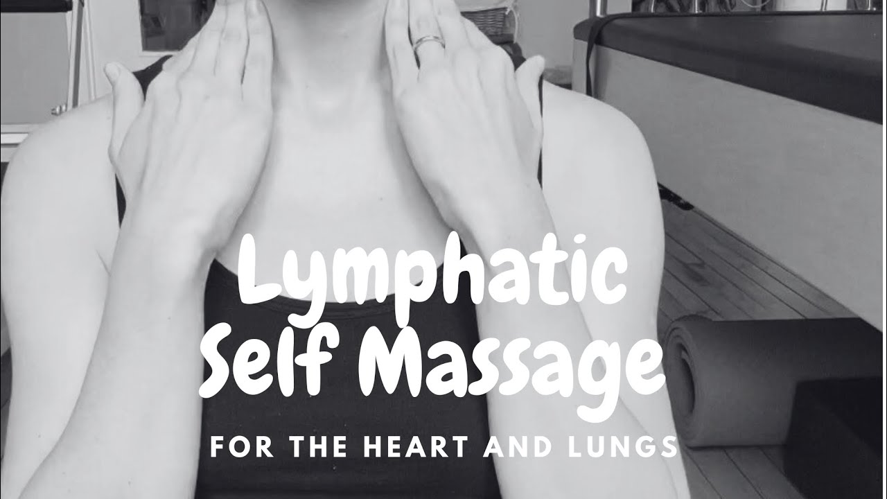 Lymphatic Self Massage for the Heart and Lungs from “The Book of Lymph”