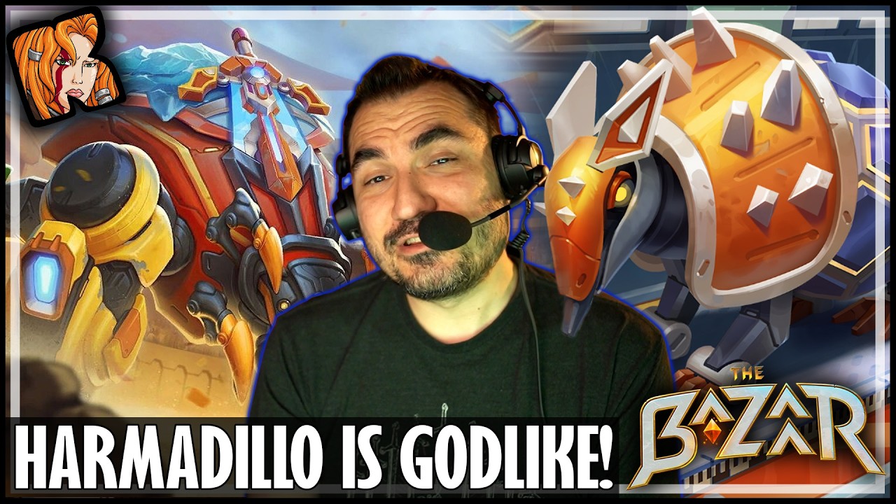 HARMADILLO IS GODLIKE THIS PATCH! - The Bazaar