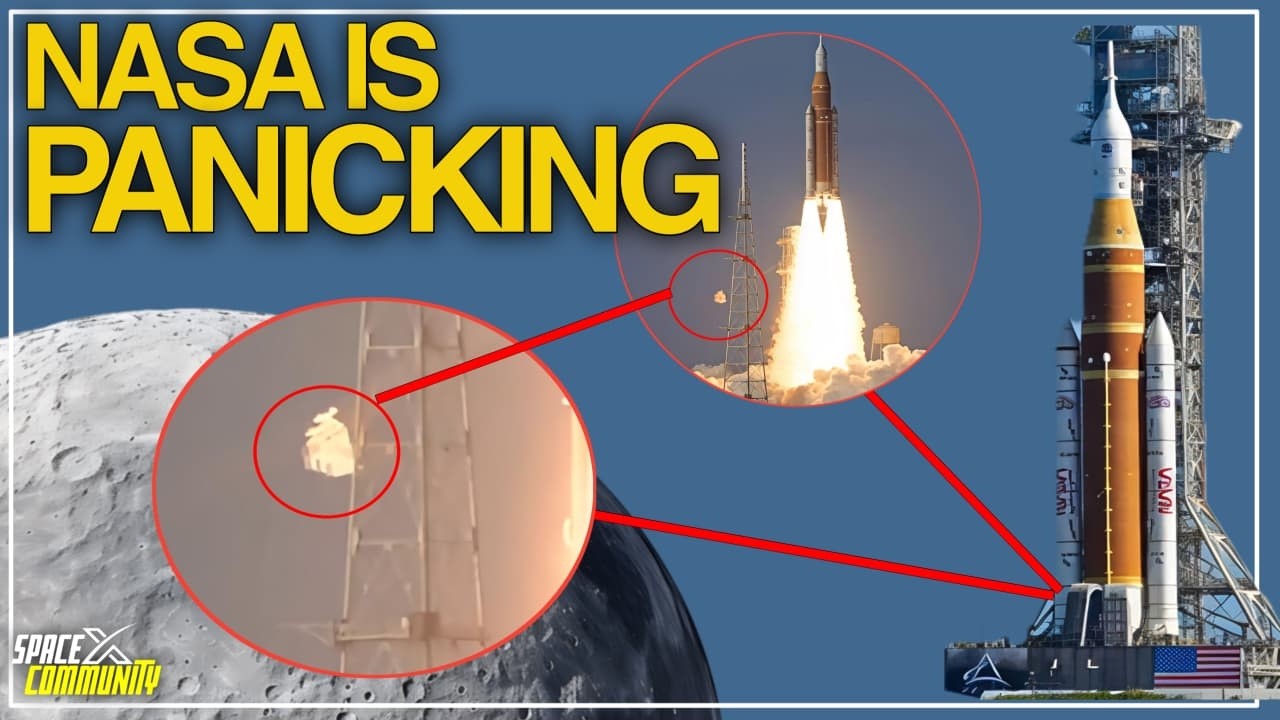 Coś dziwnego wydarzyło się podczas startu rakiety księżycowej Artemis II SLS! Co dokładnie się wy...