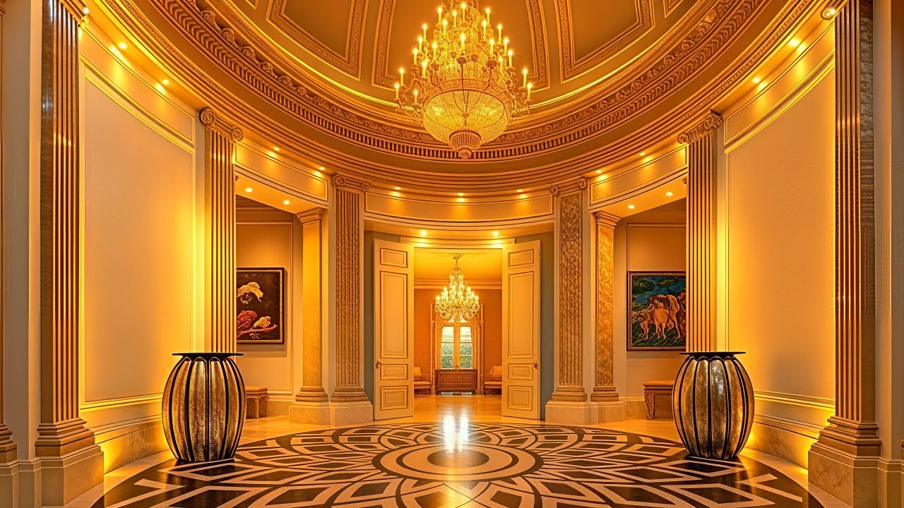 Inside a $50,000,000 USD French Chateau in the Great White North!