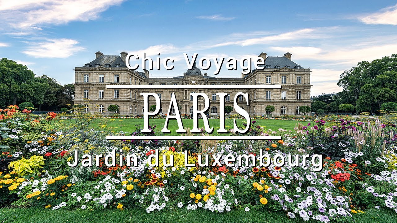 Paris - Jardin du Luxembourg 4K