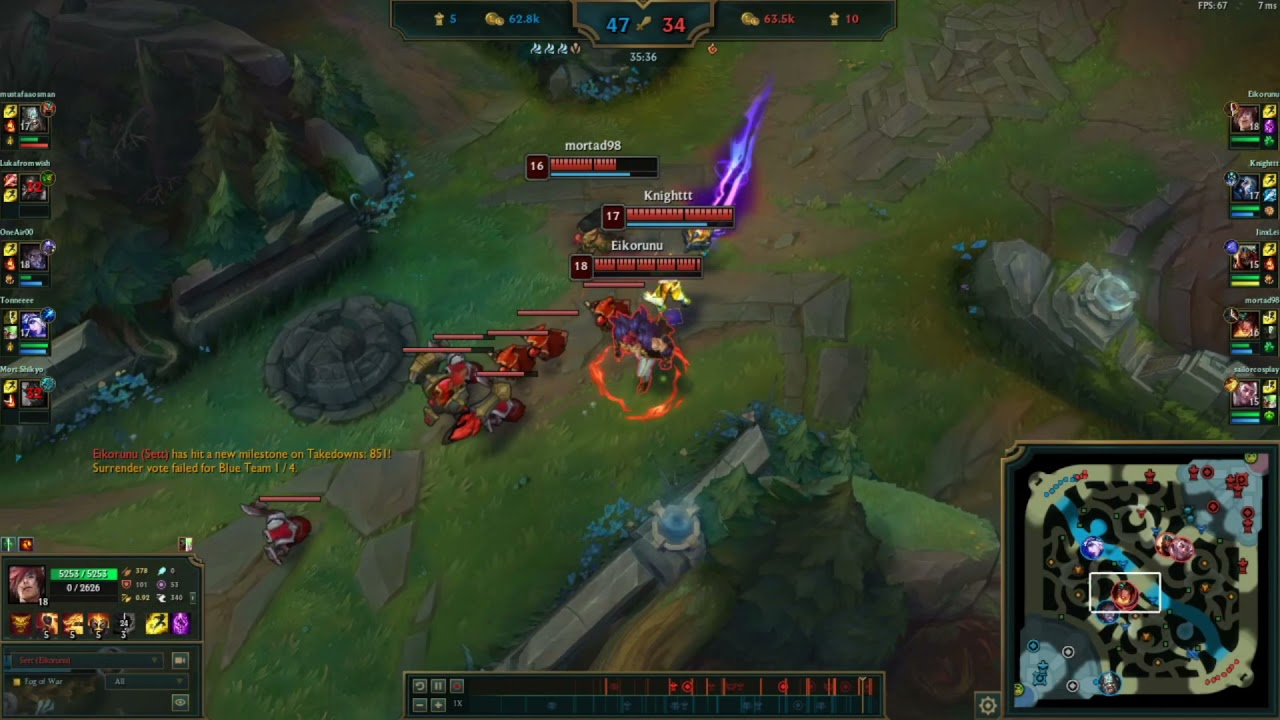 Mathematically Correct Sett Endgame Full Build Nexus Rush