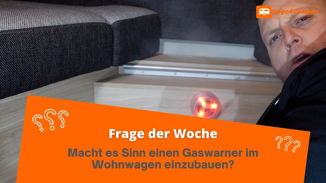 Gaswarner im Wohnwagen oder Wohnmobil einbauen (3Gas Alarm inkl. Kohlenmonoxid) | Frage der Woche