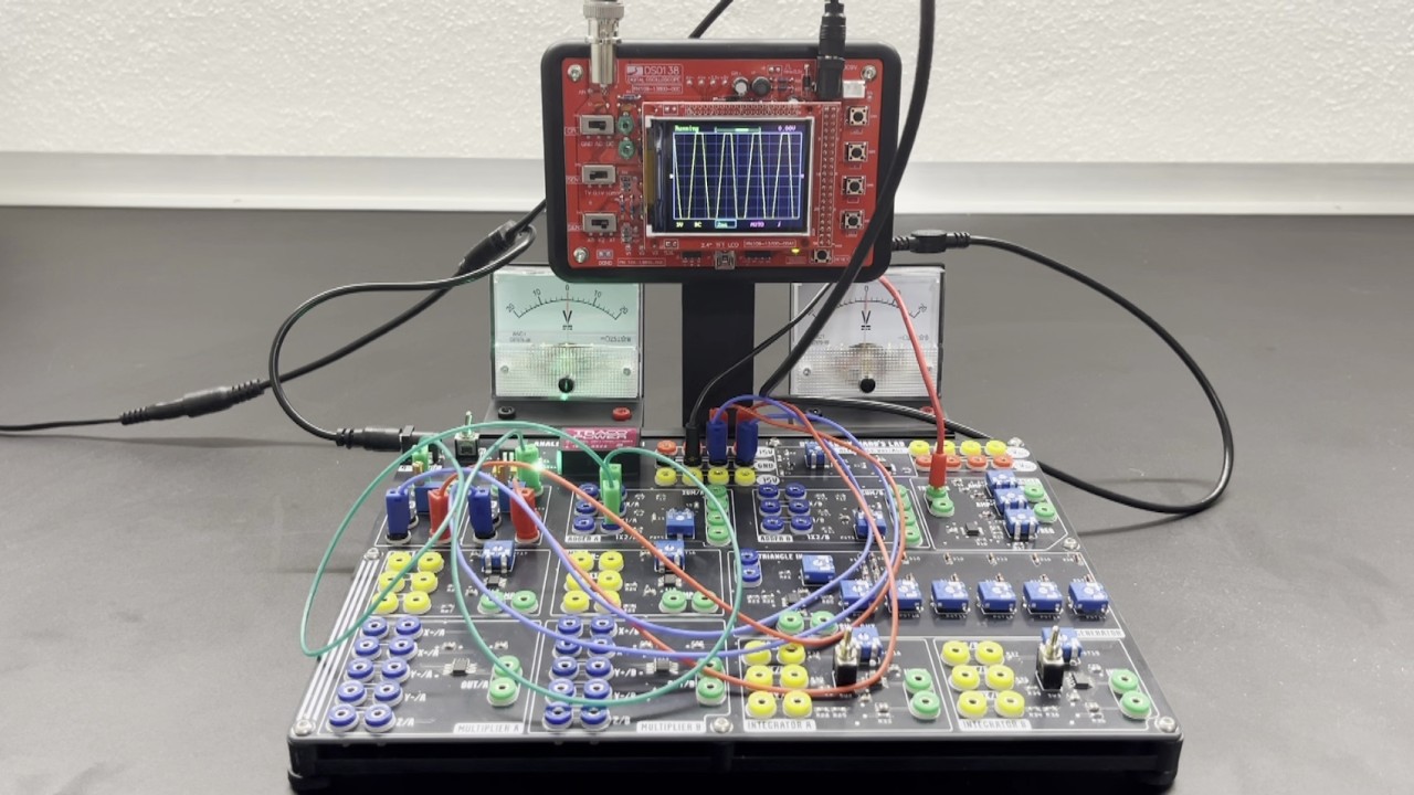 I built a single board analog computer (open source)