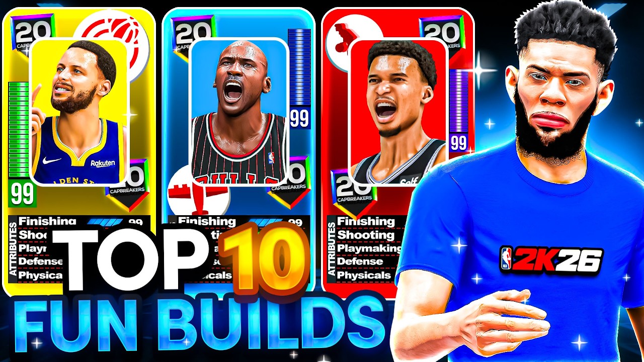 The 10 MOST FUN & BROKEN Builds in NBA 2K26