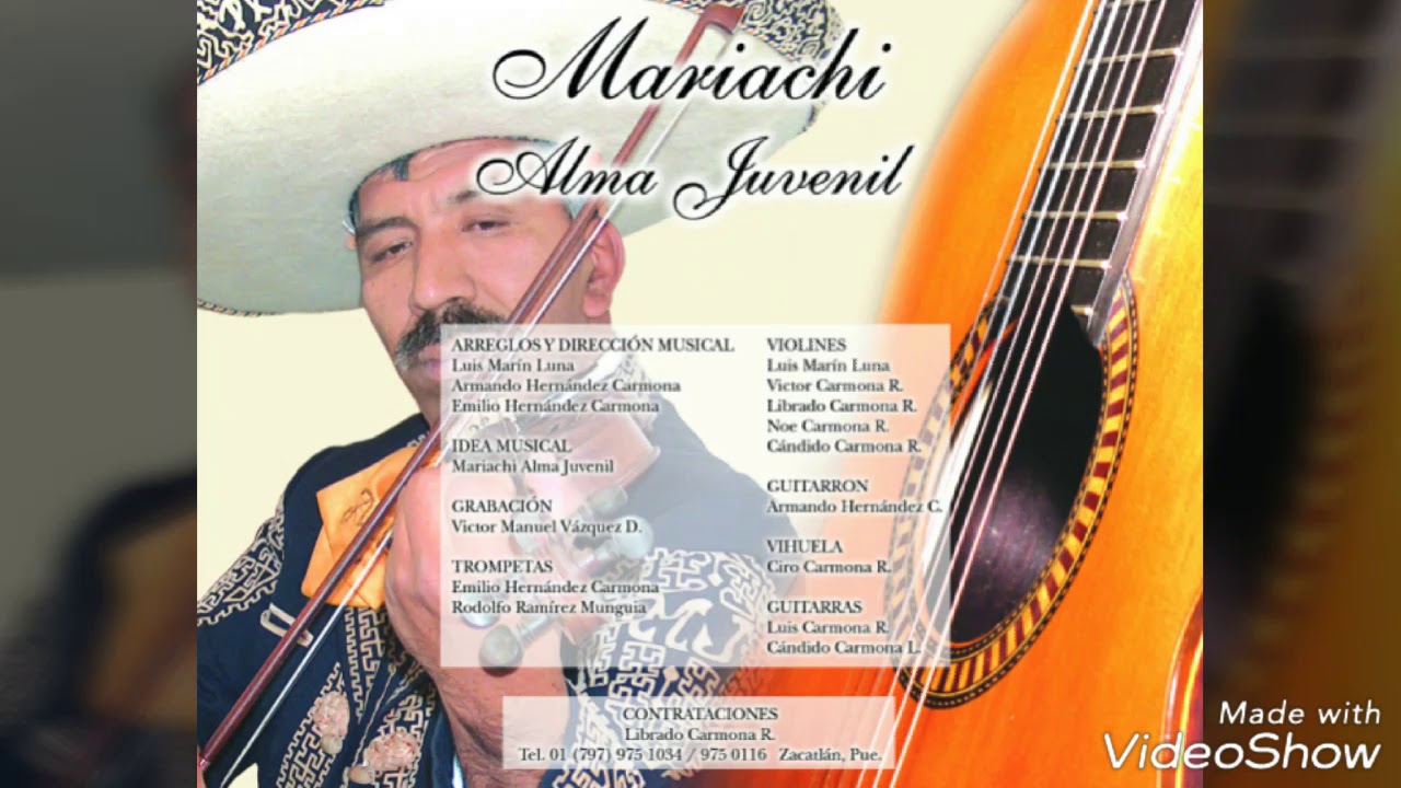 Jesús Amigo -Mariachi Alma Juvenil de Zacatlán