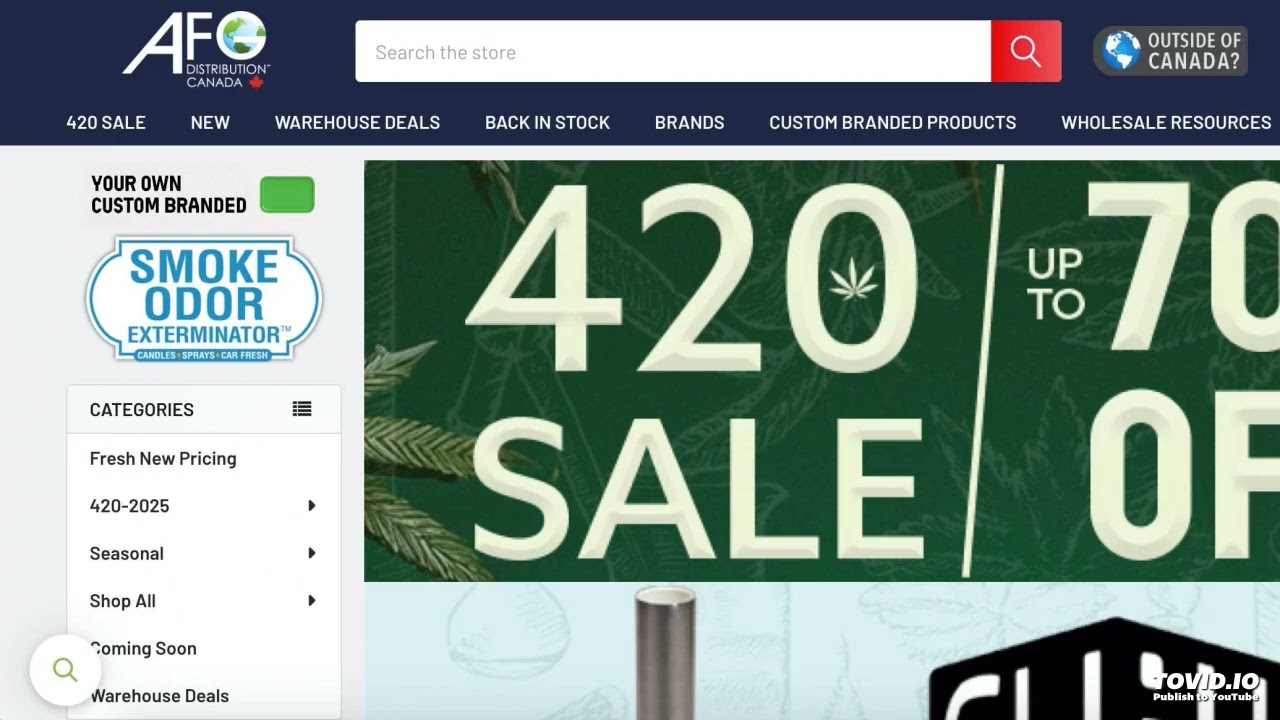 Where Can You Buy Glass Bongs and Smoking Accessories Wholesale in Canada?