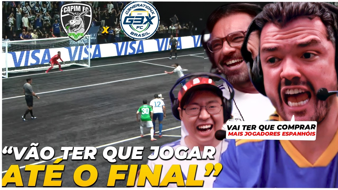 GAULES PROVOCANDO O JON VLOGS! G3X FC ESTREIA NA KINGS BR - G3X FC x CAPIM FC - MELHORES MOMENTOS