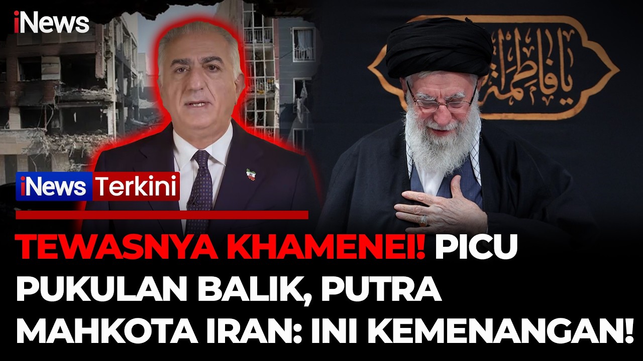 BREAKING! Khamenei Tewas, Putra Mahkota Iran Reza Pahlavi: Kami di Ambang Kemenangan | iNews Terkini