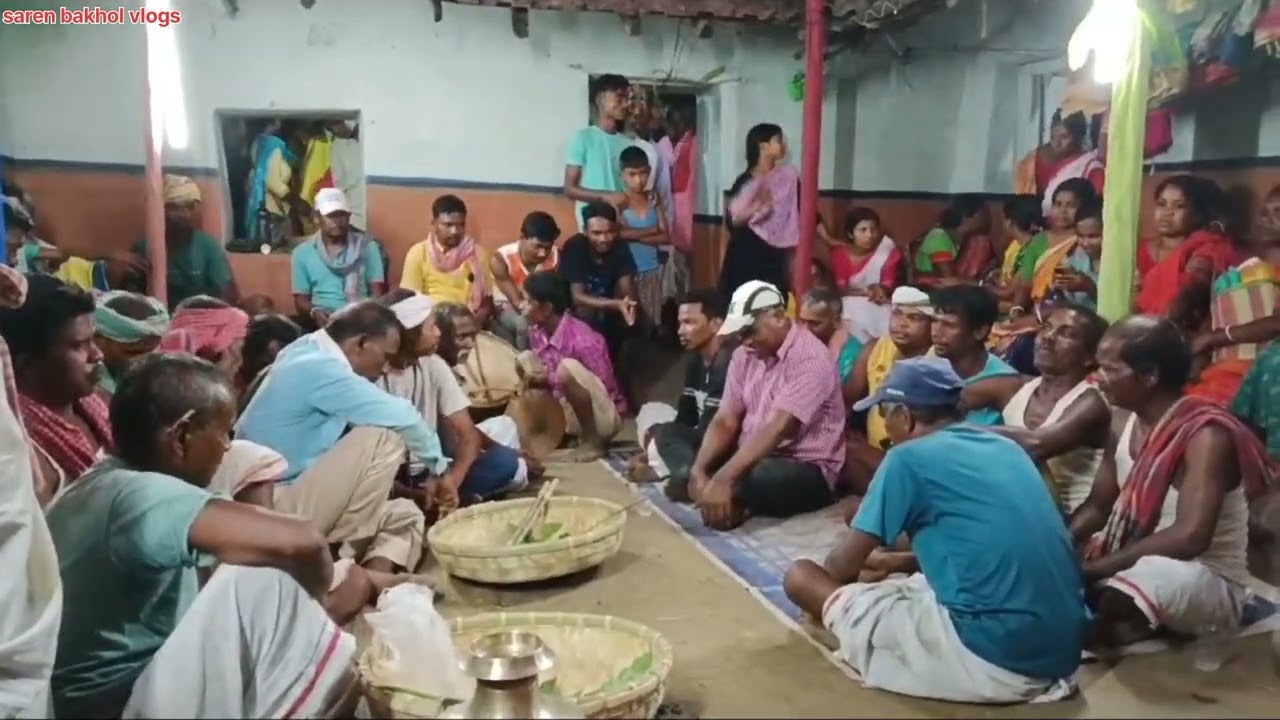 ইতুৎ সিঁদুর মাড়াং সেরেঞ #santalivlog #traditional #culture #song @sarenbakholvlogs4765